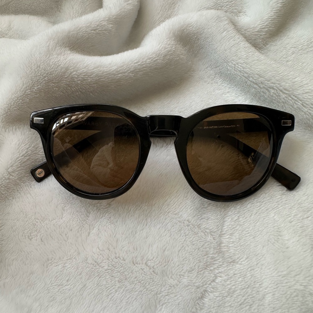 WARBY PARKER dark tortoise Sunglasses
